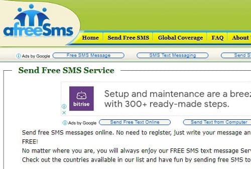 SMS gratis 